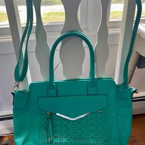 Teal purse